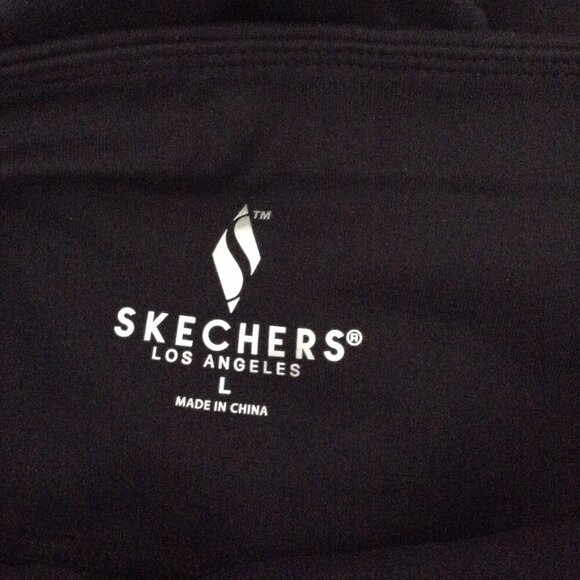 Sketchers Women's Leggings Black Floral Activewear Jogging Running Gym Yoga - Picture 8 of 9